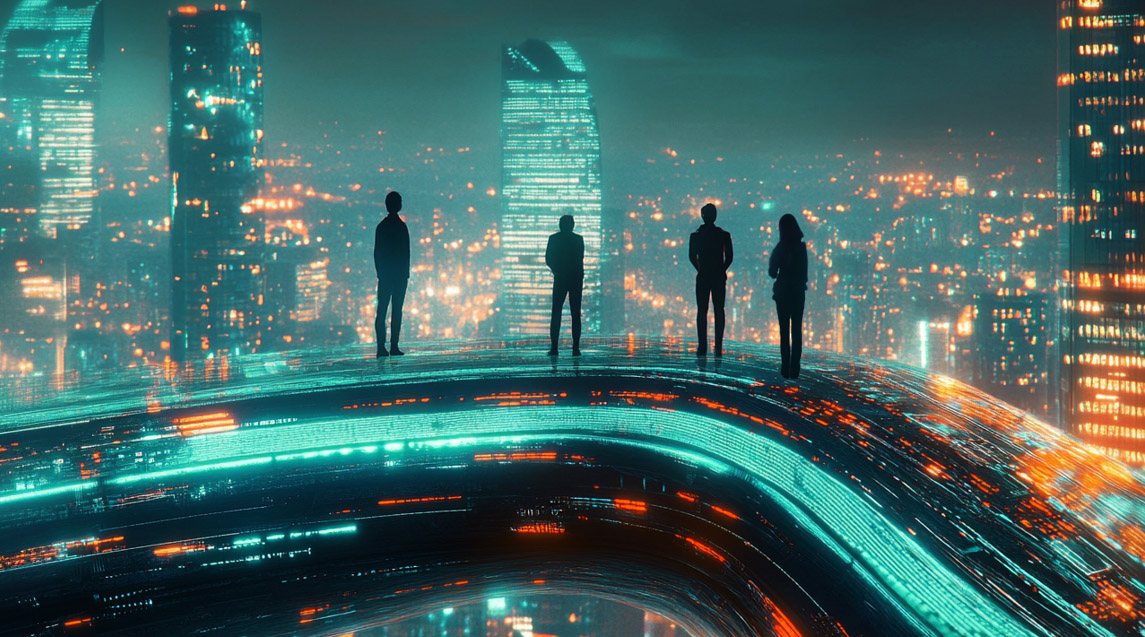 TechSologic team overlooking the future of digital security